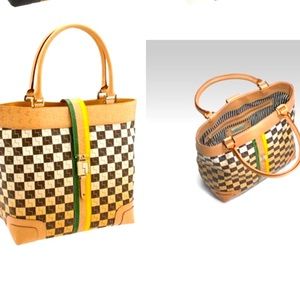 L.A.M.B. Westfield Shopper tote in checkerboard